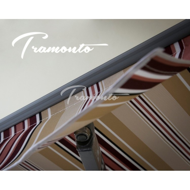 Markiza elektryczna 450x300 Beż-Bordo STD