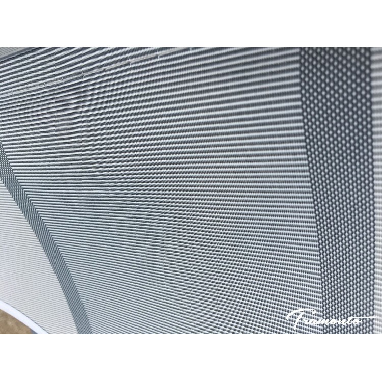 Markiza elektryczna 200x150 Szare Pasy STD