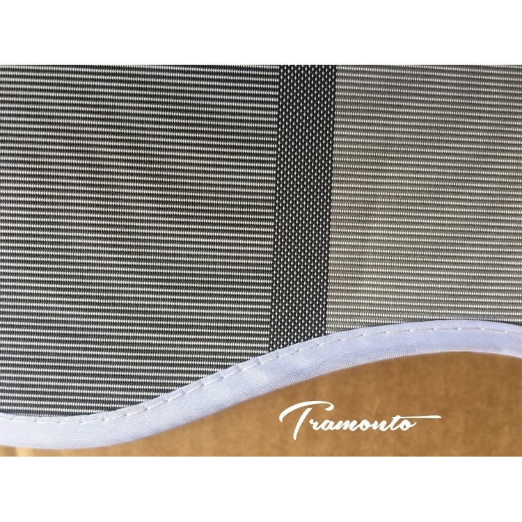 Markiza elektryczna 200x150 Szare Pasy STD