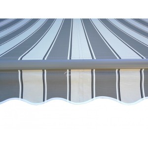 Markiza elektryczna 200x150 Szaro-Szara STD