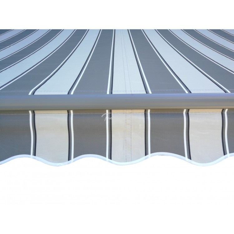 Markiza elektryczna 200x150 Szaro-Szara STD