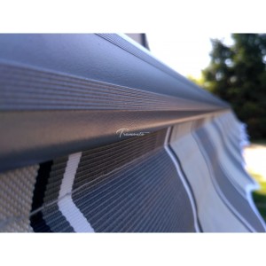 Markiza elektryczna 200x150 Szaro-Szara STD