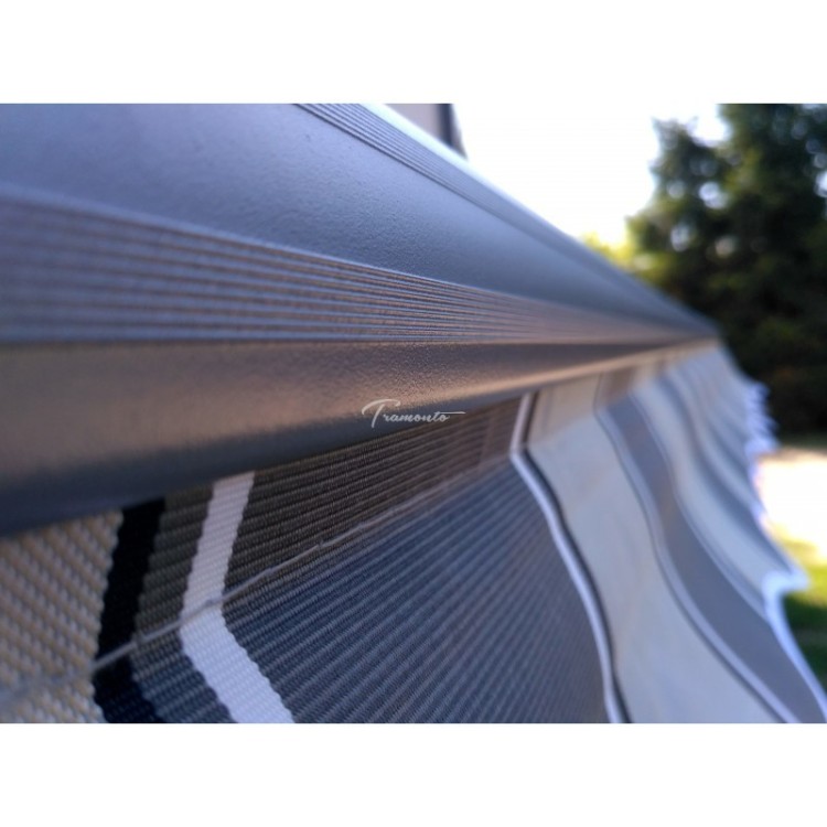 Markiza elektryczna 200x150 Szaro-Szara STD