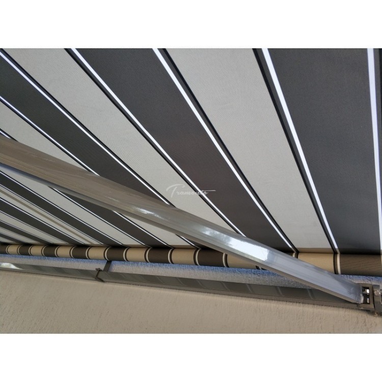 Markiza elektryczna 200x150 Szaro-Szara STD