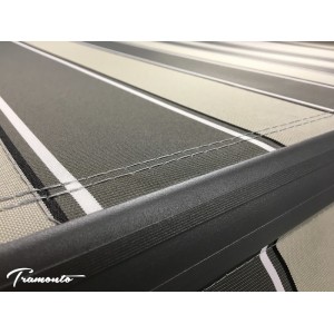 Markiza elektryczna 200x150 Szaro-Szara STD