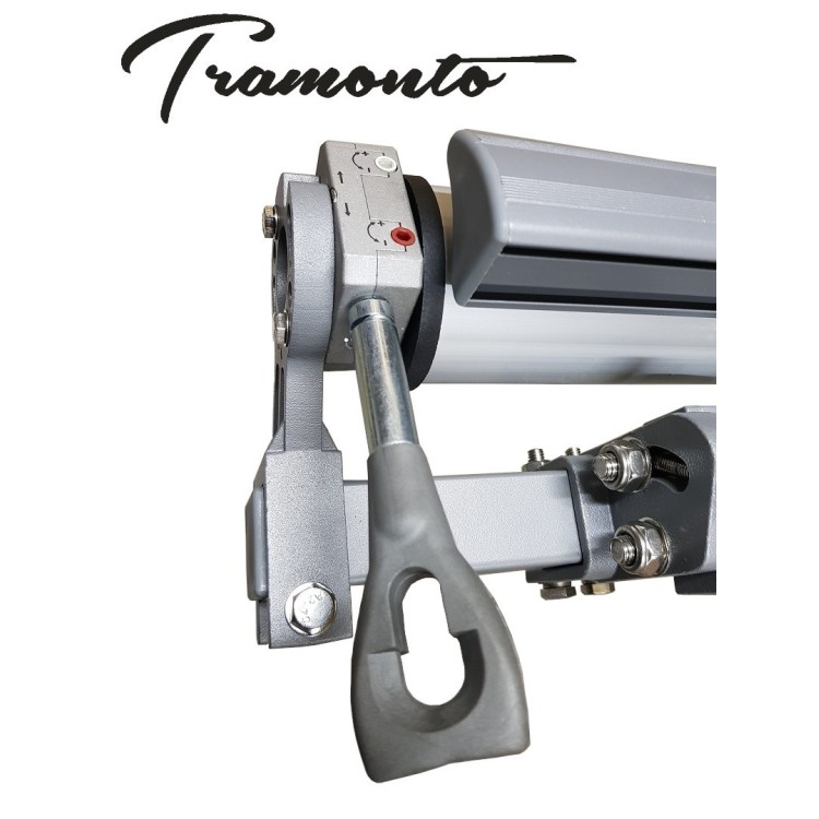 Markiza elektryczna 450x300 Szara STD