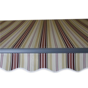 Markiza elektryczna 450x300 Beż-Bordo STD