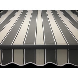 Markiza elektryczna 200x150 Szaro-Szara STD