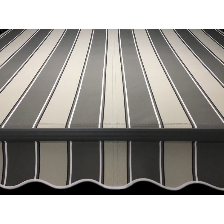 Markiza elektryczna 200x150 Szaro-Szara STD