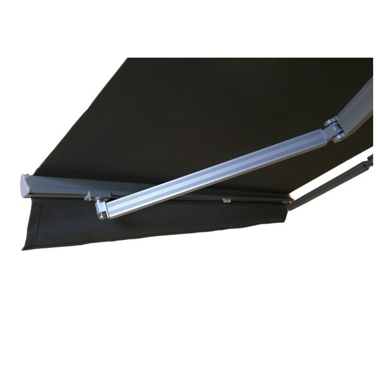 Markiza tarasowa ANTRACYT 350x300 Szara PREM