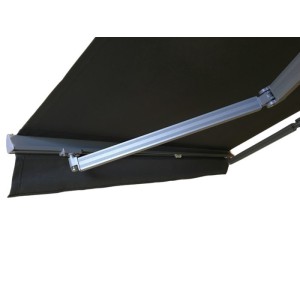 Markiza elektryczna 450x300 Szara STD