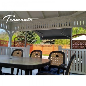 250x200 Szare Poszycie Markizy Materiał