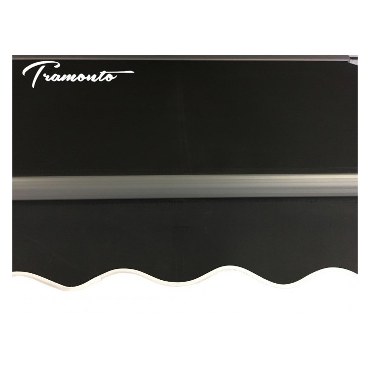 250x200 Szare Poszycie Markizy Materiał