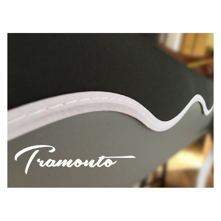 250x200 Szare Poszycie Markizy Materiał