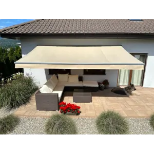 Markiza tarasowa ANTRACYT 250x200 Beżowa STD