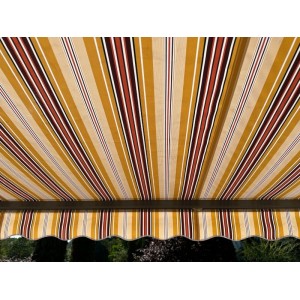 Markiza elektryczna 450x300 Beż-Bordo STD