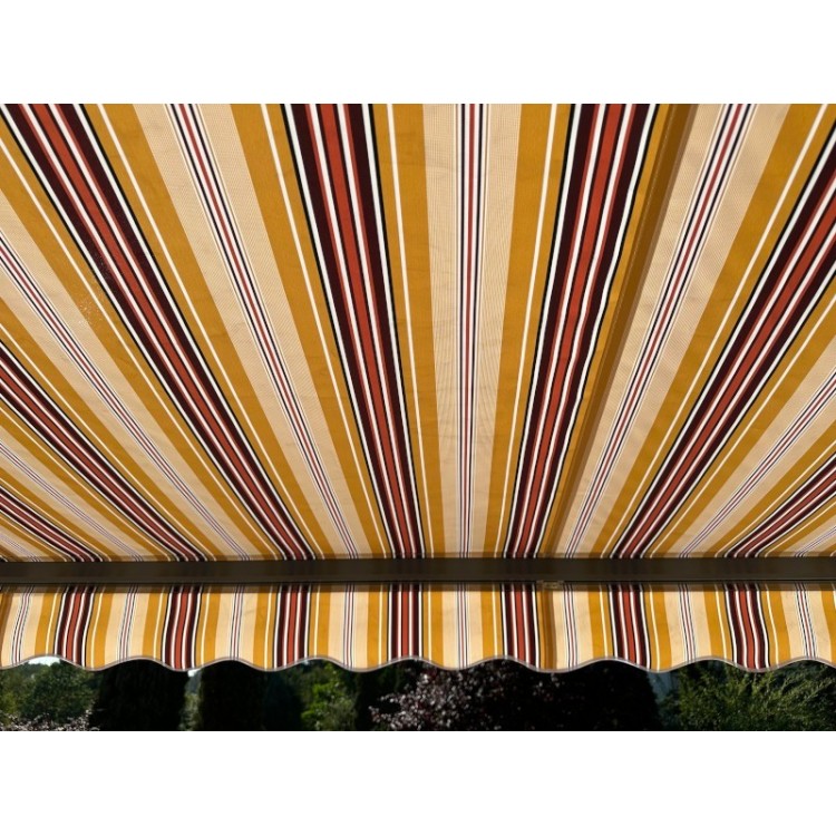 Markiza elektryczna 450x300 Beż-Bordo STD