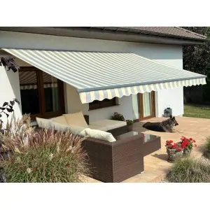 Markiza tarasowa ANTRACYT 250x200 Szaro-Beż STD