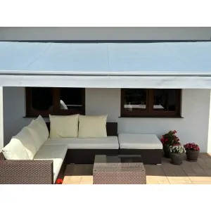 Markiza tarasowa ANTRACYT 300x250 Szary Jasny STD