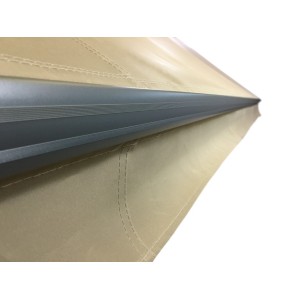 Markiza tarasowa ANTRACYT 550x300 Beżowa PREM