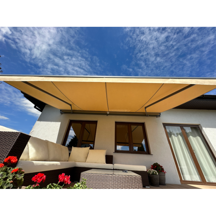 Markiza tarasowa ANTRACYT 500x300 Beżowa PREM