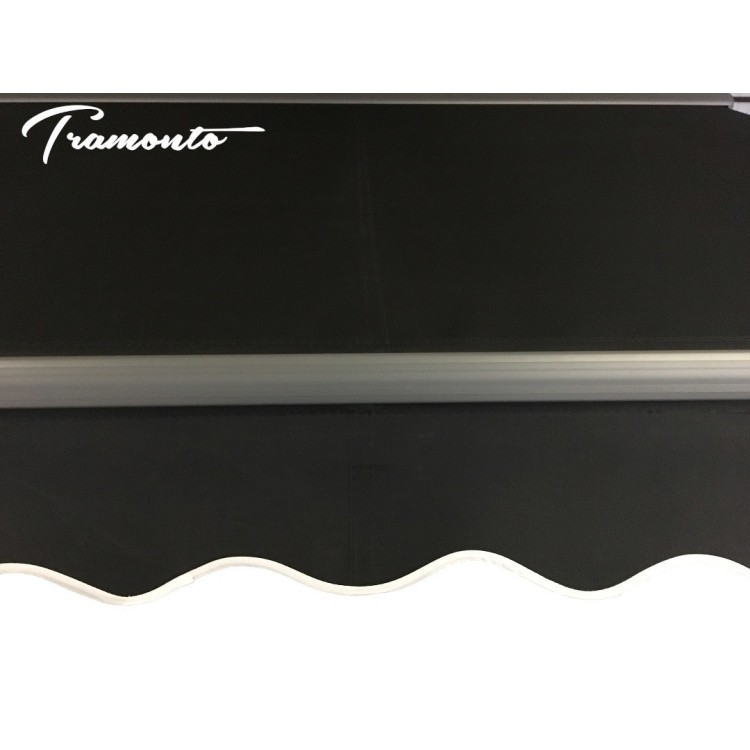 Markiza tarasowa ANTRACYT 500x300 Szara STD