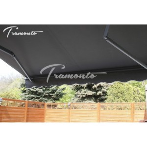 Markiza tarasowa ANTRACYT 500x300 Szara STD