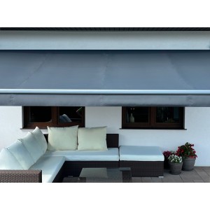 Markiza tarasowa ANTRACYT 500x300 Szara STD
