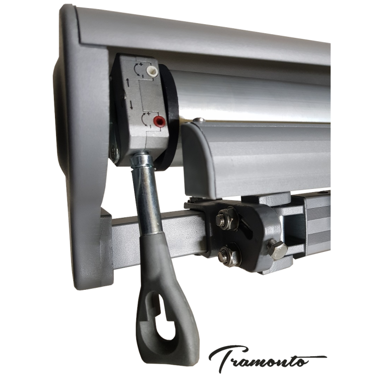 Markiza elektryczna 450x350 Szara PREM