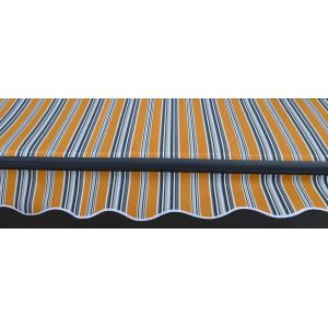 Markiza tarasowa ANTRACYT 400x300 Pomarańcz STD