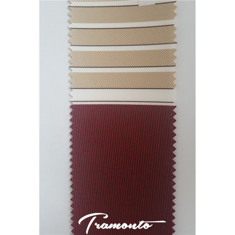 Markiza tarasowa ANTRACYT 250x200 Bordo-Beż PREM