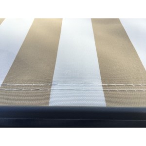 Markiza elektryczna 250x200 Beż-Biała PREM